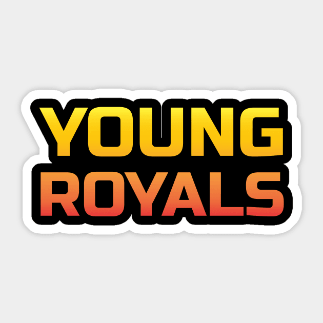 Young Royals Sticker by LAMUS